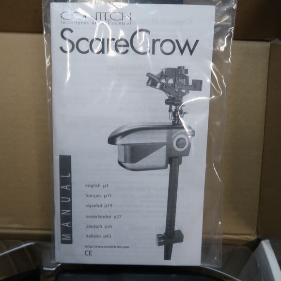 Contech ScareCrow Motion Activated Sprinkler CRO-101 brand new open box - Picture 2 of 3
